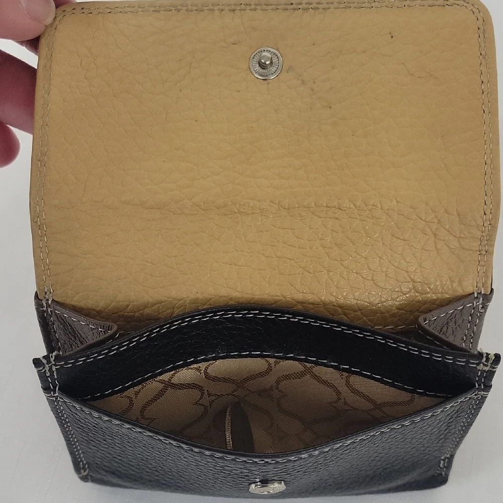 Vera Pelle Multicolor Leather Wallet - Picture 4 of 8